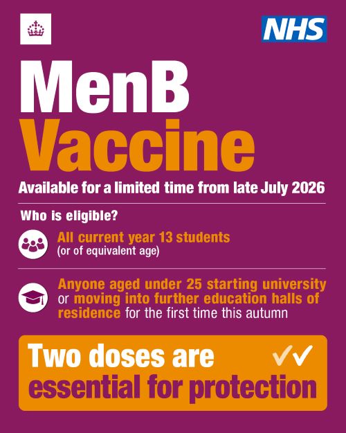 MenB Vaccination – Young Adults
